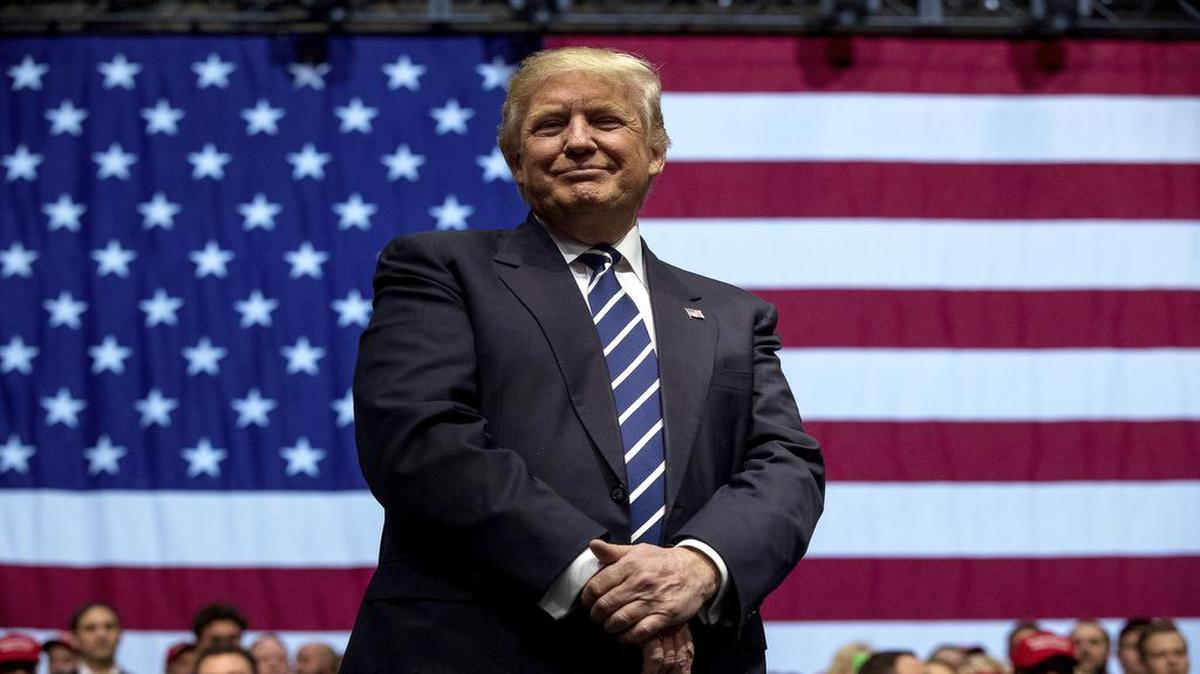 El presidente electo, Donald Trump, se reúne con partidarios en Grand Rapids, Michigan, el 9 de diciembre. Informes de inteligencia señalan una injerencia rusa en las elecciones que Trump ganó.