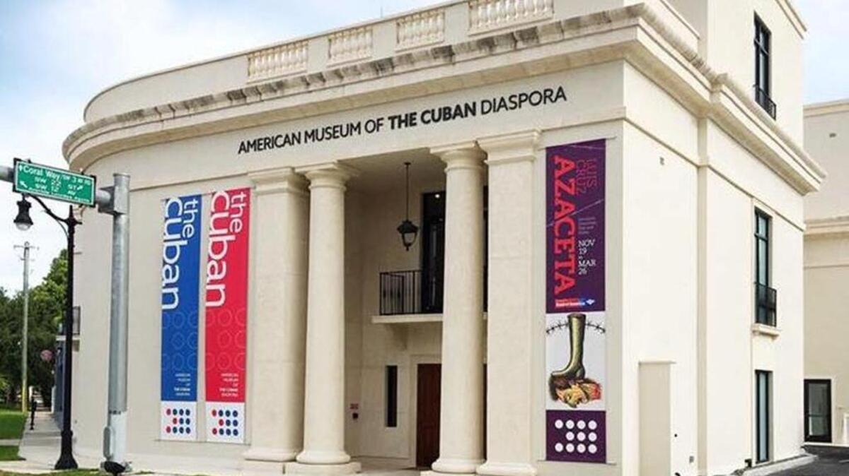 El Museo Americano de la Diáspora Cubana se inauguró en Miami hace poco más de dos meses, con una exposición del pintor Luis Cruz Azaceta.