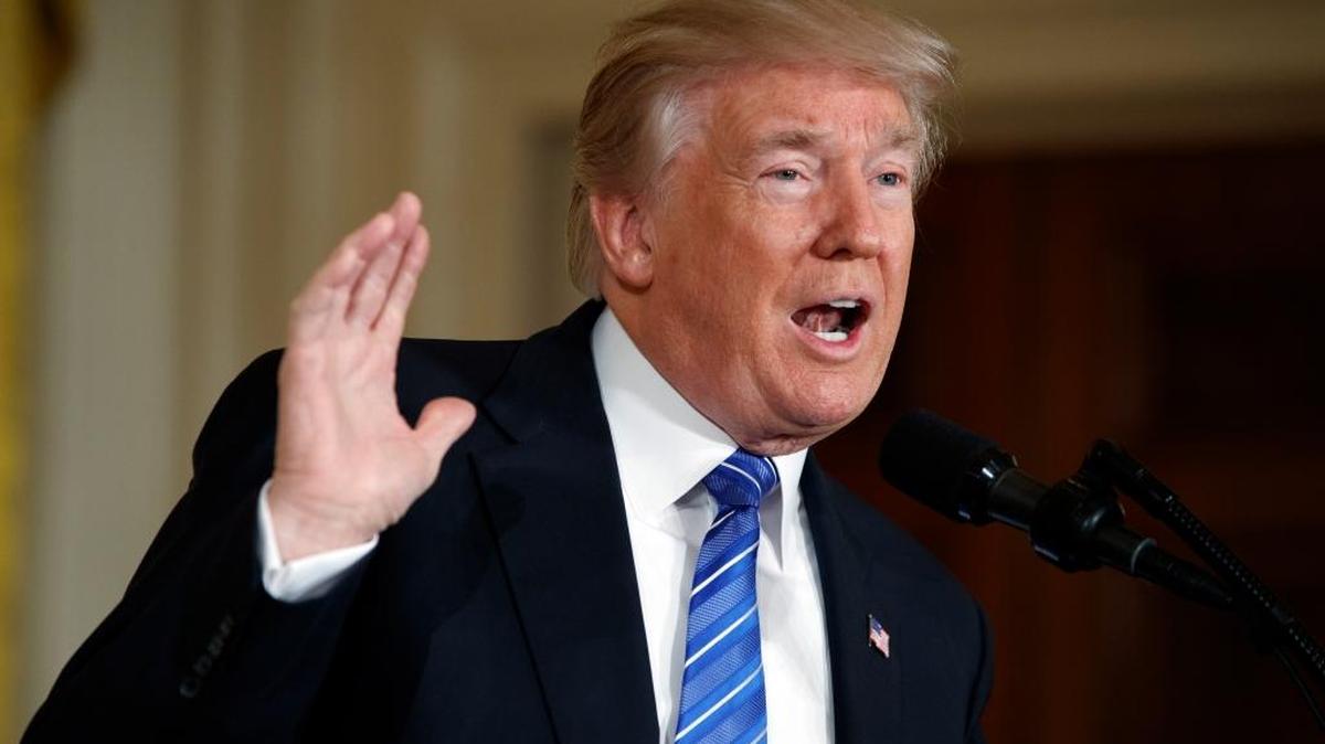 El presidente Donald Trump ha ofrecido últimamente pocas conferencias de prensa, pero mantiene su afición a comunicar sus ideas a través de la red social Twitter.