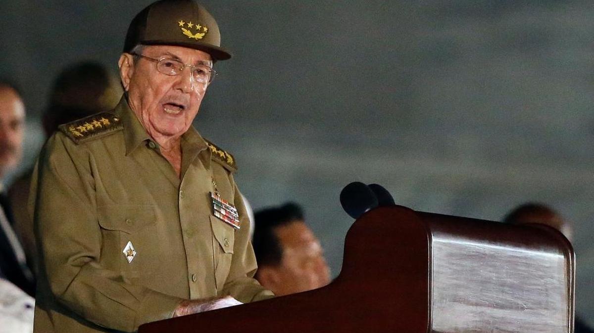 El gobernante cubano Raúl Castro en noviembre del 2016.
