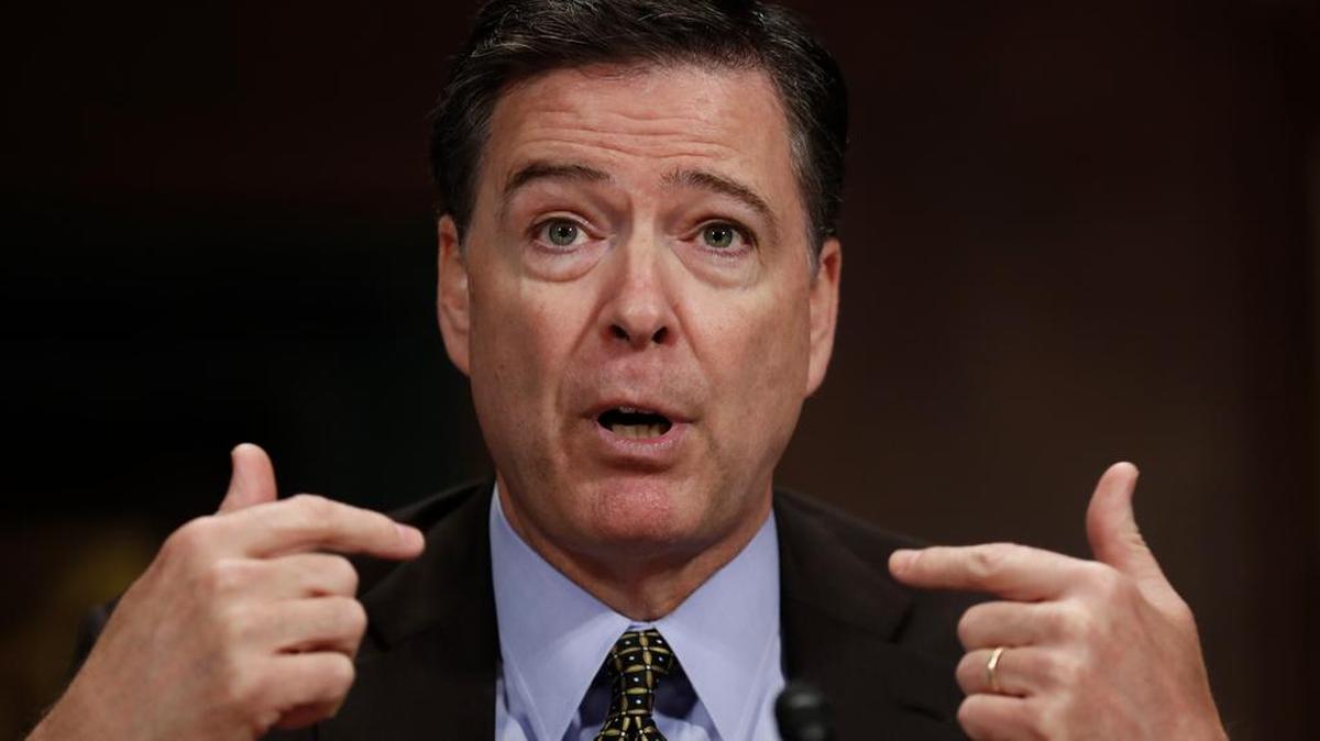 El entonces director del FBI, James Comey, testifica en el Capitolio, el 3 de mayo del 2017, en Washington D.C.