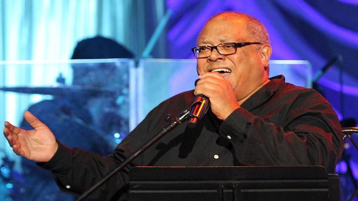 Pablo Milanés en su primer concierto en Miami, en la American Airline Arena, el 28 de agosto del 2011.