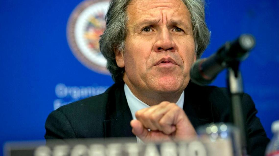 Luis Almagro, Secretario General de la OEA, envió una carta de denuncia del intento del gobierno venezolano de robarse las elecciones legislativas del 6 de diciembre.