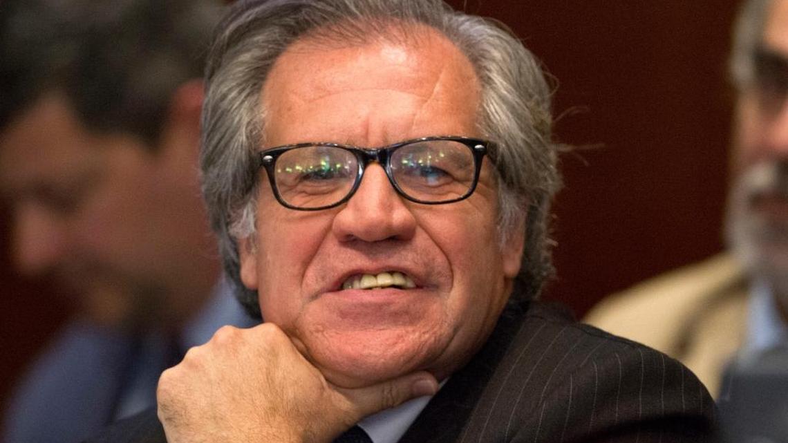 El Secretario General de la OEA, Luis Almagro, en una sesión de la organización en Washington.