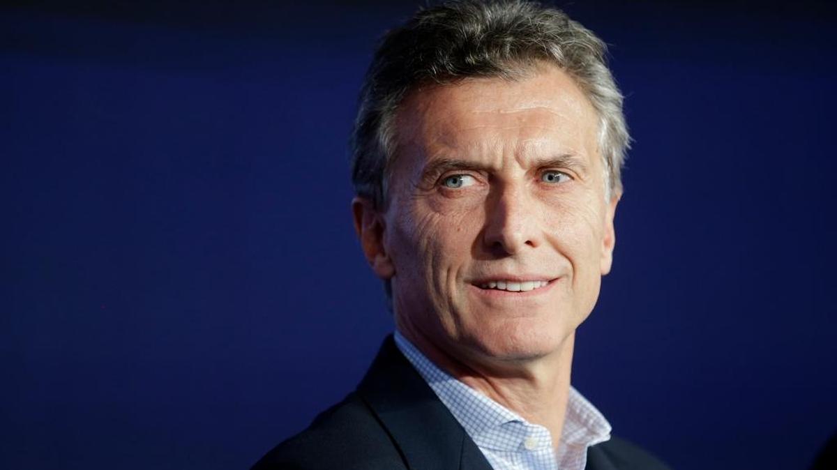 El presidente argentino Mauricio Macri en reunión con Sindicatos Industriales de Argentina, en Buenos Aires, en diciembre.