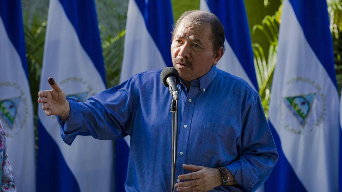 El presidente de Nicaragua, Daniel Ortega, enfrenta un fuerte descontento popular con su gestión al frente del gobierno.