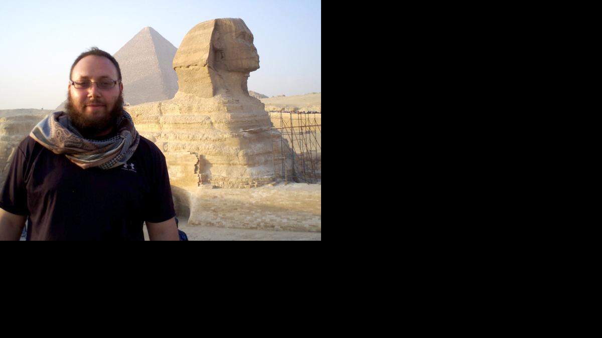 
El periodista Steven Sotloff en Egipto.


