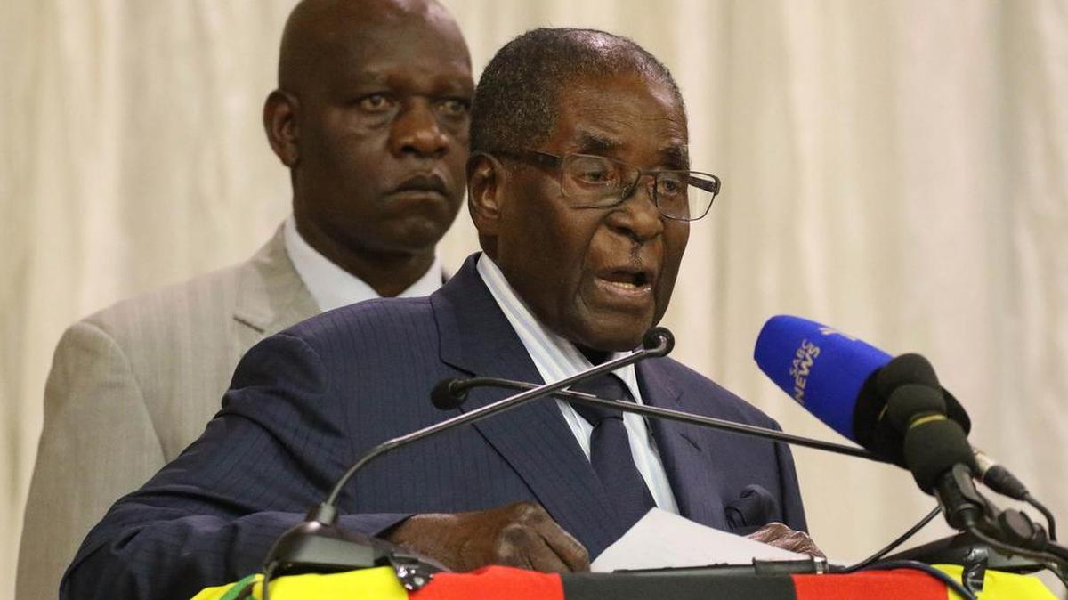 El presidente de Zimbabue, Robert Mugabe, fue destituido por las fuerzas armadas el 21 de noviembre.