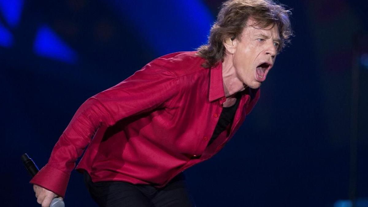 Mick Jagger, cantante de los Rolling Stones, en el estadio Maracaná de Río de Janeiro, Brasil, el 20 de febrero del 2016.