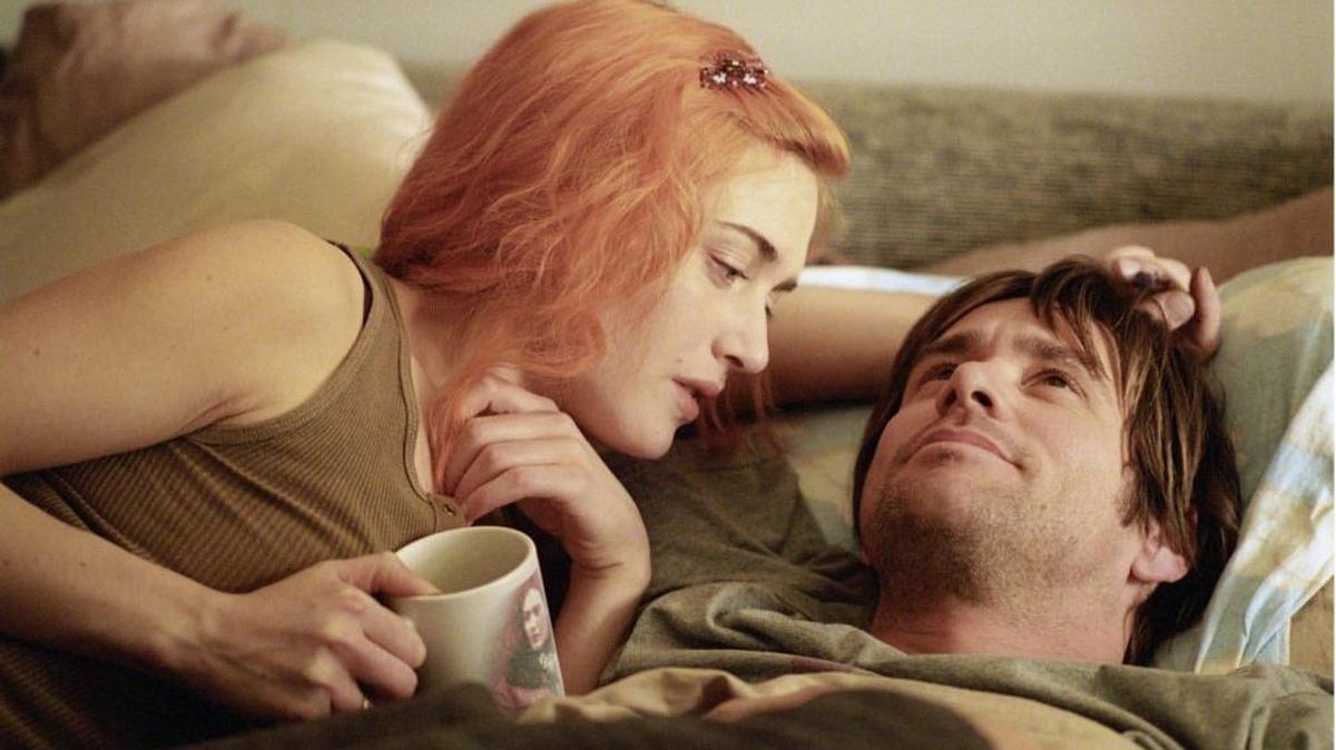 
Kate Winslet y Jim Carrey en ‘Eternal Sunshine of the Spotless Mind’.
