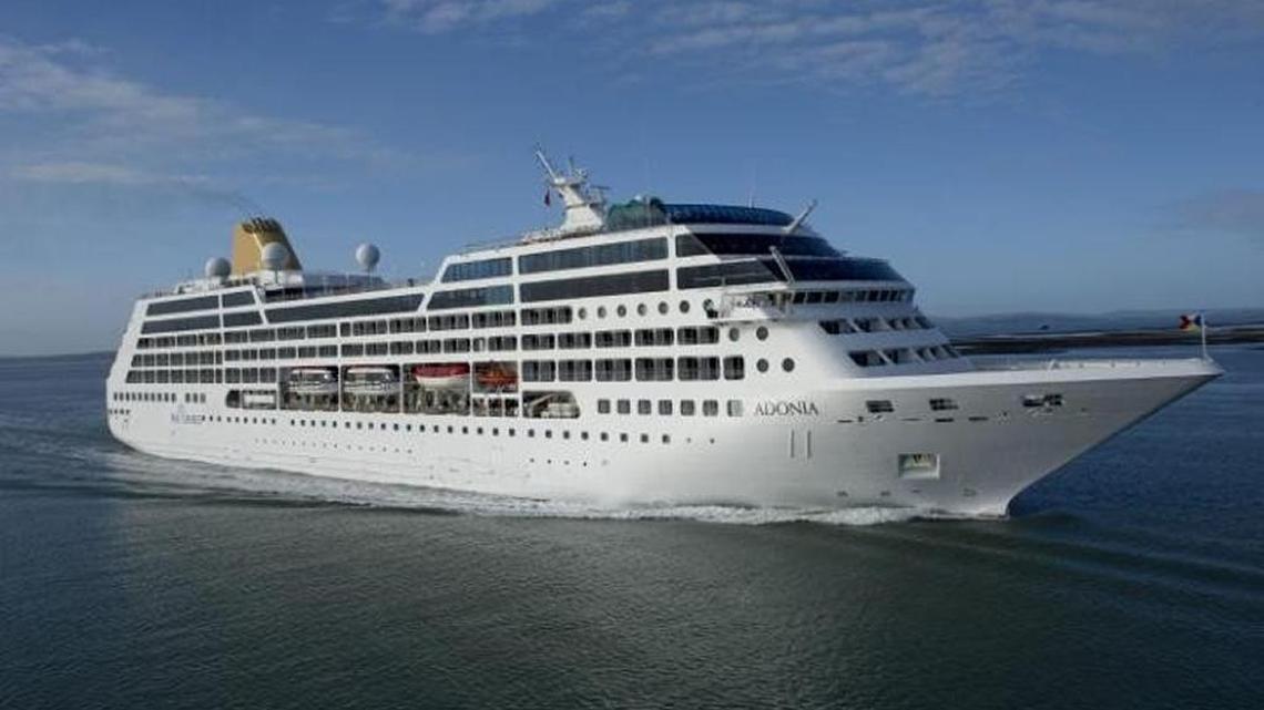 El crucero Adonia de Carnival llegó a La Habana el lunes 2 de mayo.