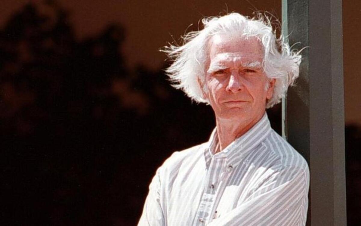 El poeta Jorge Vall, fallecido recientemente en Miami, en 1997.