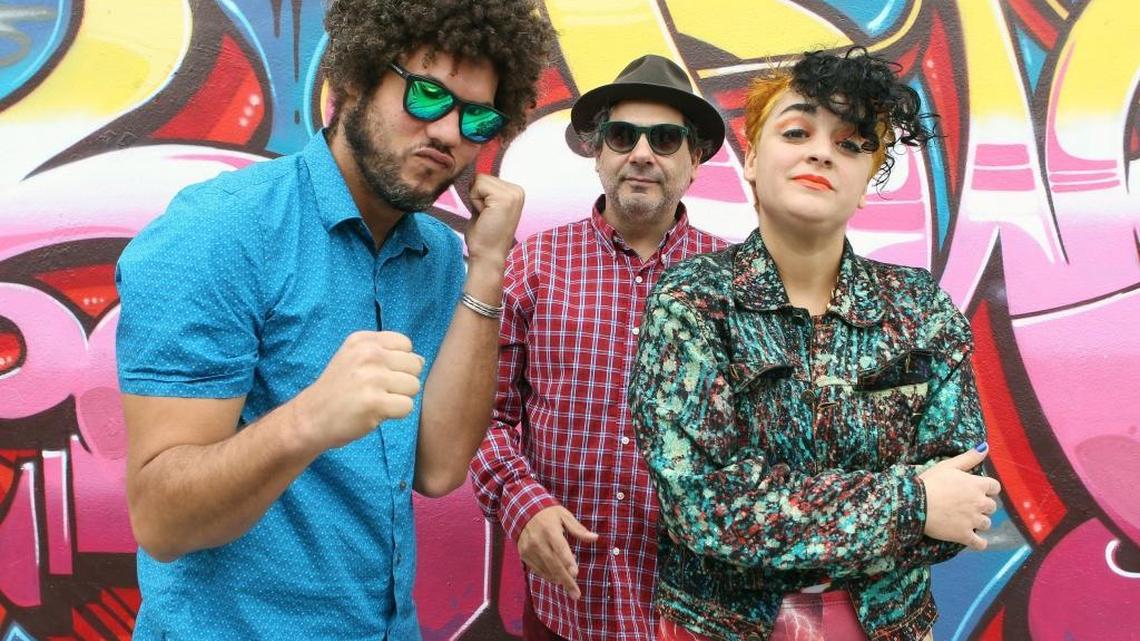 La banda Picadillo en Miami.