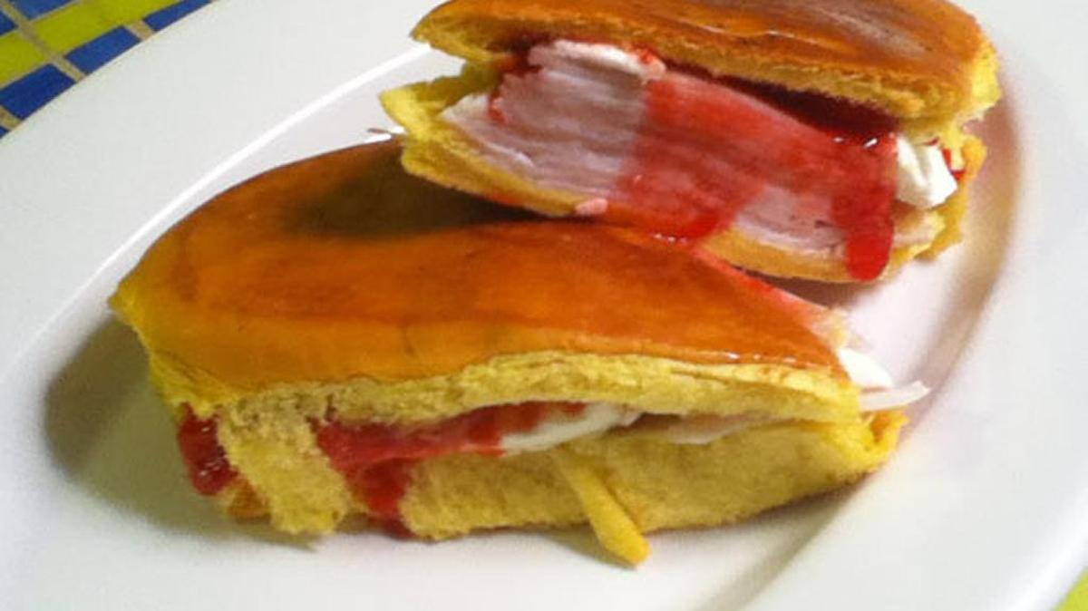 El sándwich Elena Ruz, típico de muchas cafeterías cubanas de Miami.