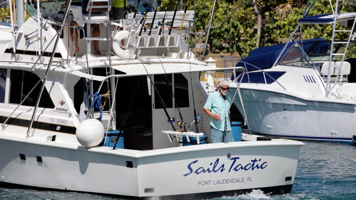 Un yate de la Florida ancla en la Marina Hemingway en La Habana, en agosto del 2015. Un cubano radicado en Tampa tiene planes de visitar a su familia en Cuba a bordo de un yate que planea anclar en la Marina.