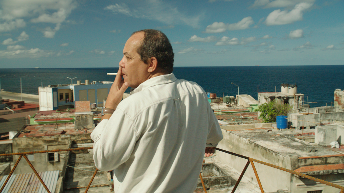 Néstor Jiménez en una escena de ‘Regreso a Ítaca’, dirigida por Laurent Cantet.