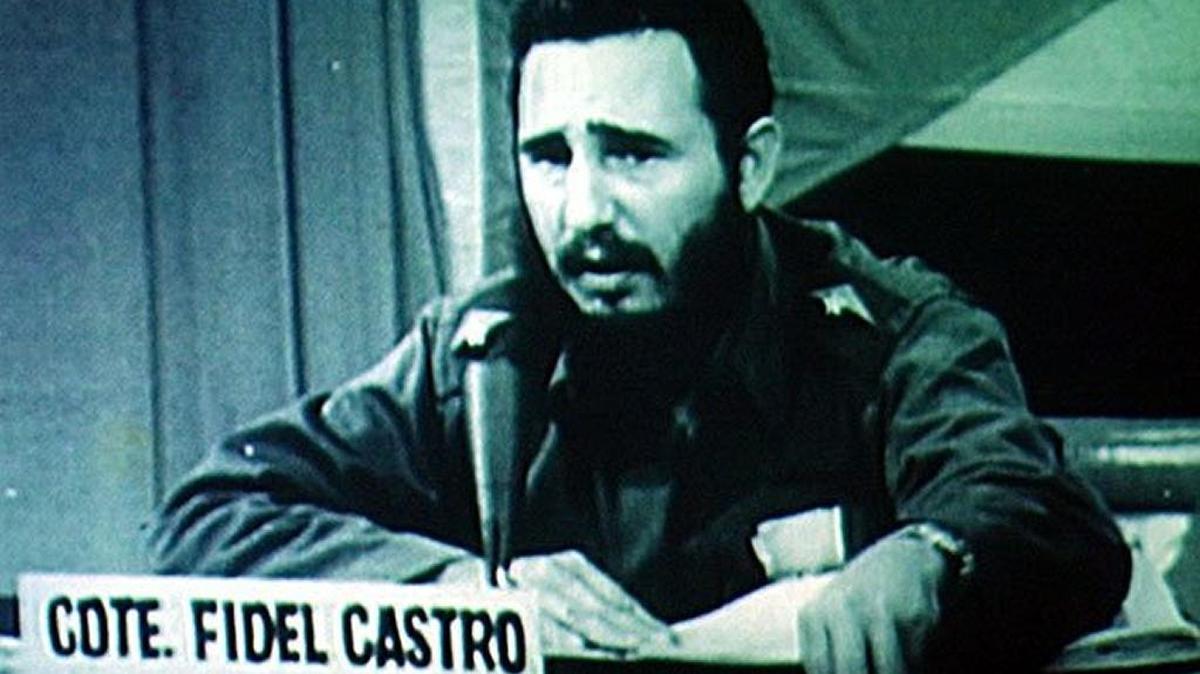 Fidel Castro en los primeros años de la Revolución.