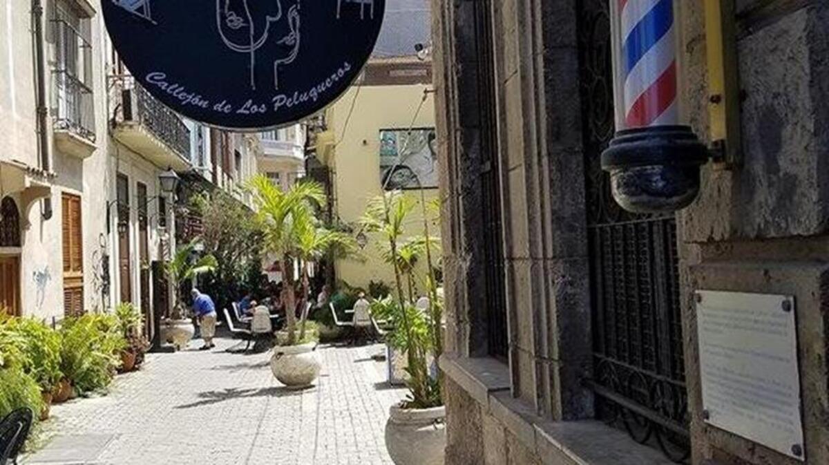 El proyecto comunitario Artecorte se encuentra en el Callejón de los Peluqueros, en la Habana Vieja.