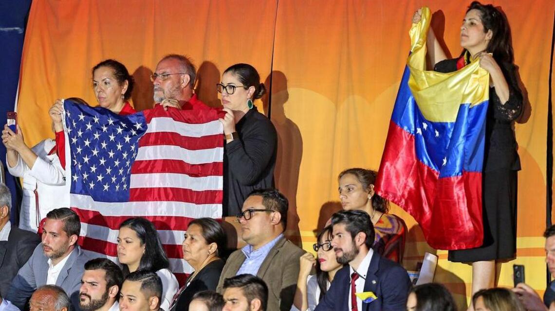 Venezolanos con el bipartidismo norteamericano