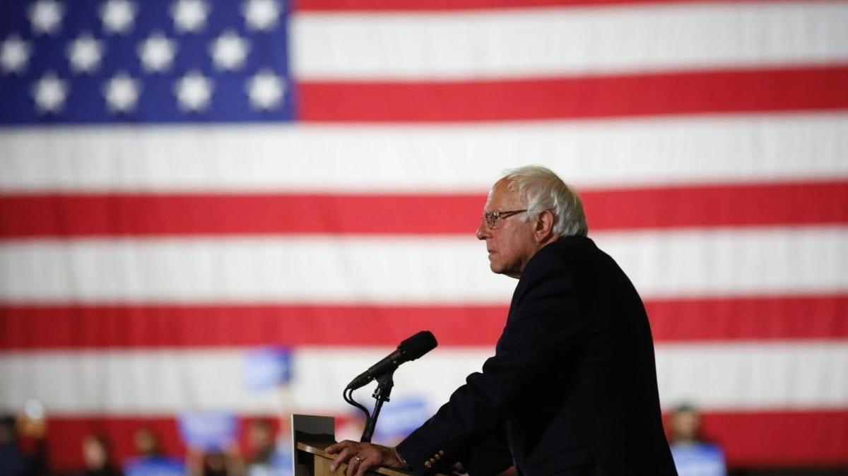 El candidato demócrata Bernie Sanders ha hecho campaña con una plataforma política de izquierda.