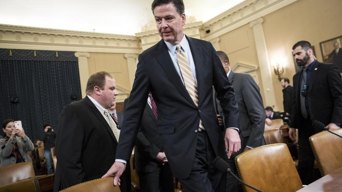 El director del FBI, James Comey, participa el 20 de marzo en una audiencia en la Cámara de Representantes en Washington sobre la interferencia de Rusia en las elecciones norteamericanas del año pasado.