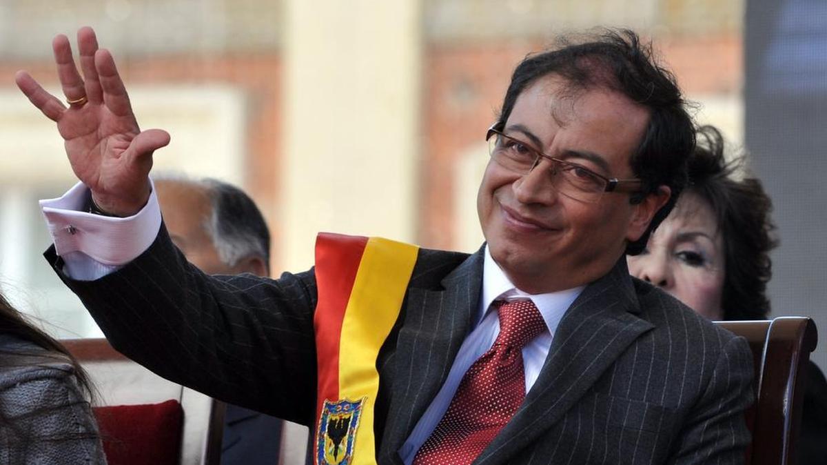 Gustavo Petro, ex alcalde de Bogotá, aspira a la presidencia de Colombia.