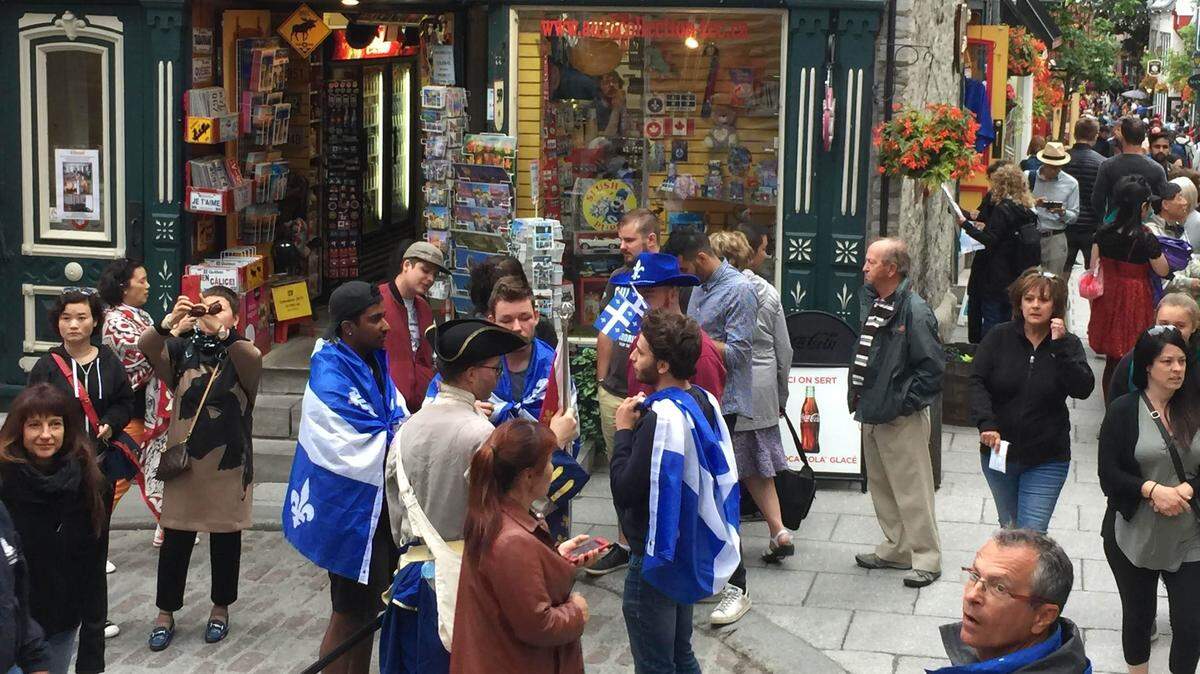 El vecindario de Lower Town en la Ciudad de Quebec es un gran atractivo para los turistas que visitan esta ciudad canadiense.