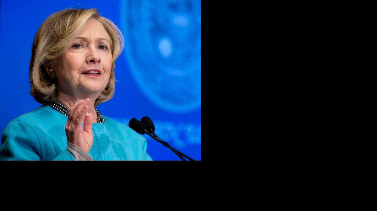 
Hillary Clinton.