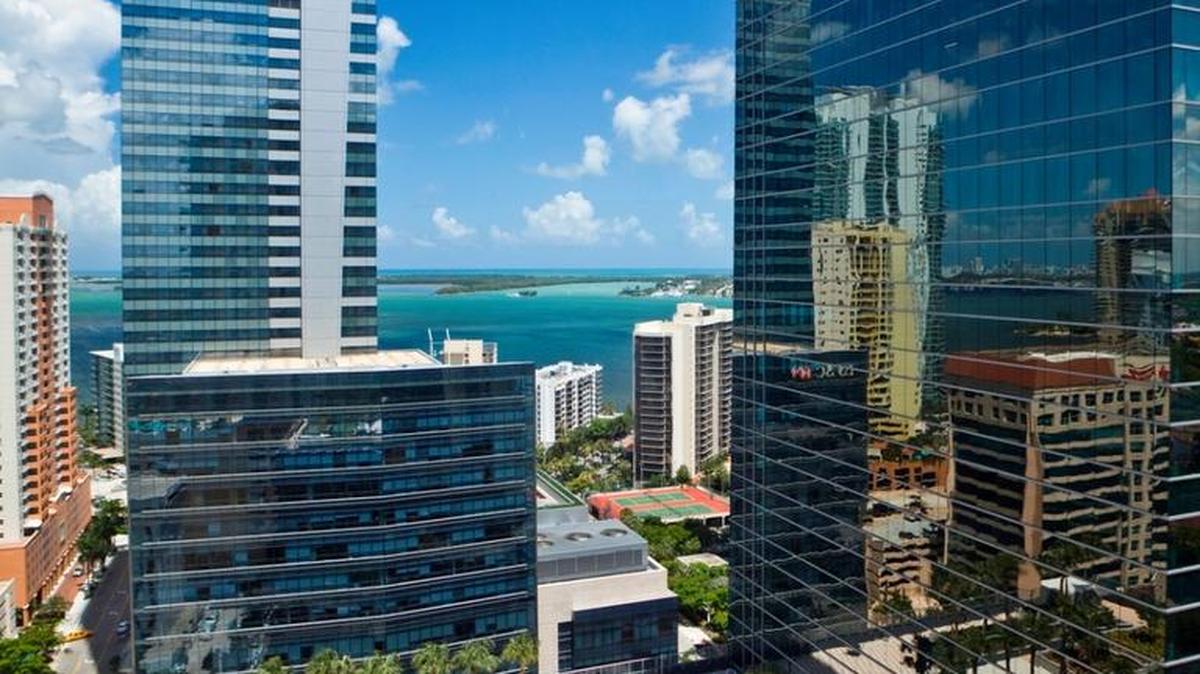 El área de Brickell exhibe el auge de las construcciones de lujo en Miami en los últimos años.