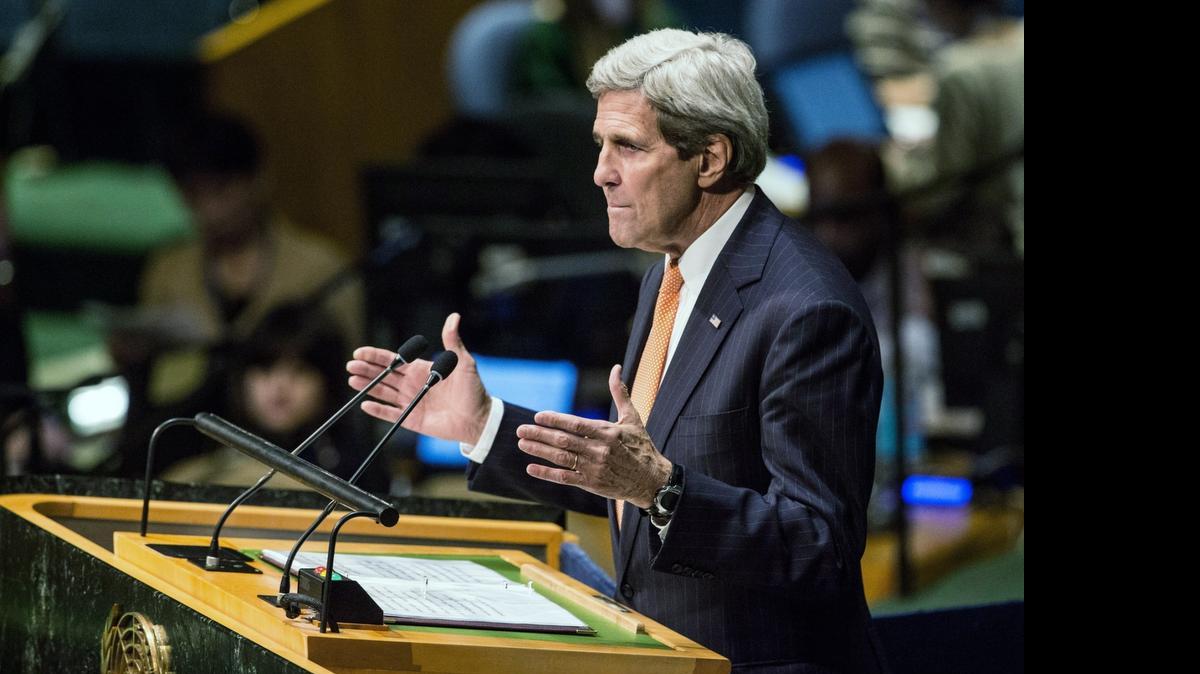 
El secretario de Estado, John Kerry, participa en la conferencia de revisión del Tratado de No Proliferación Nuclear en la sede de la ONU en Nueva York, el lunes pasado.
