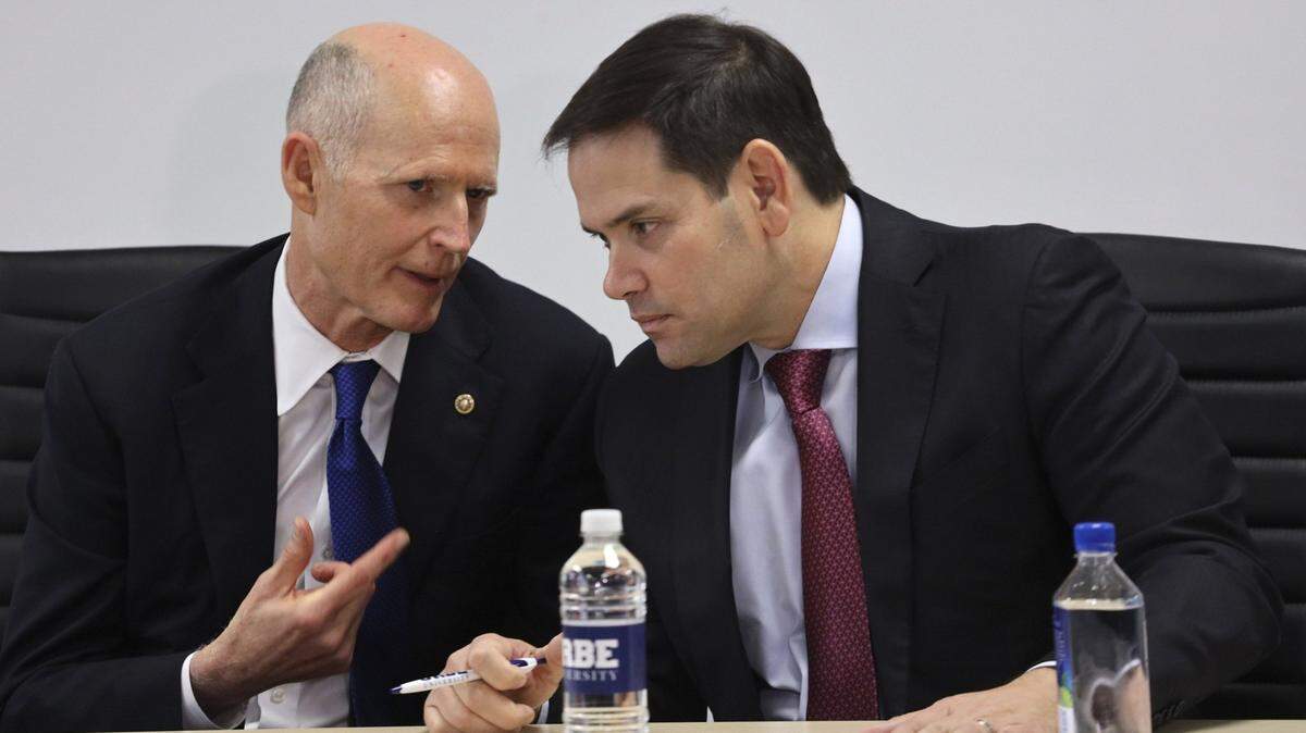Florida Sens. Rick Scott and Marco Rubio have both signed onto a bill barring the use of federal funds for crack pipes, something the White House disputes was set to happen as part of a harm reduction grant program.