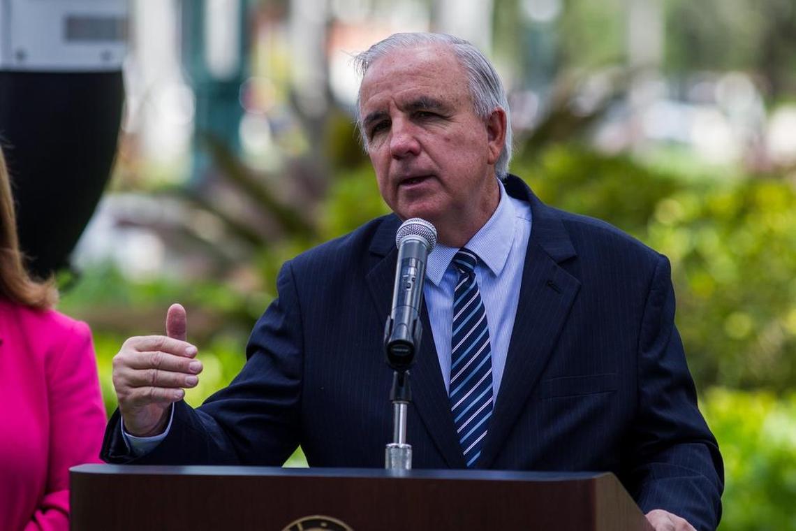Miami-Dade County Mayor Carlos Gimenez also serves as head of the Miami-Dade Expressway Authority.