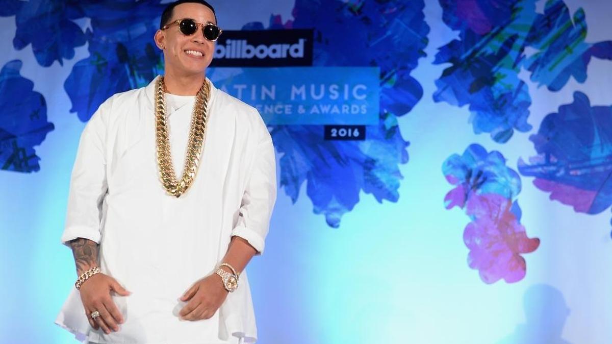 Daddy Yankee en la Conferencia Billboard de la Música Latina 2016 en el hotel Ritz Carlton de South Beach, el 27 de abril.