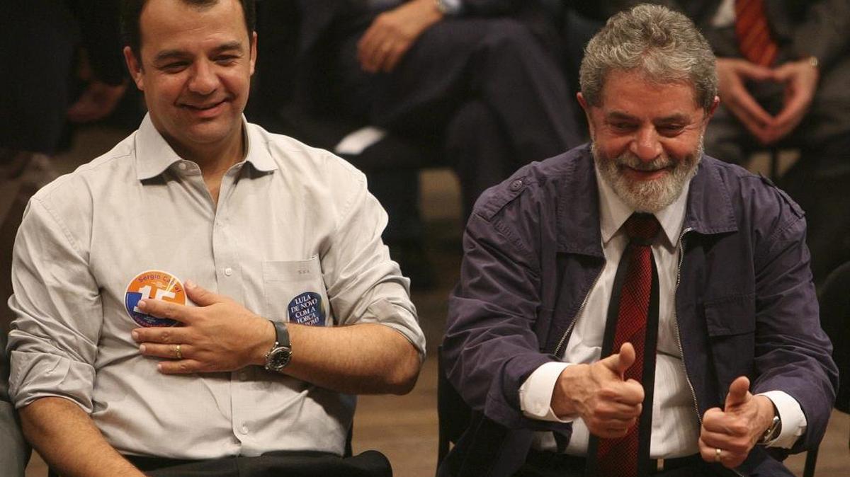 El ex gobernador de Río de Janeiro Sérgio Cabral (izq.), cuyo mandato estuvo marcado por las obras del Mundial y los Juegos, está en prisión desde noviembre pasado acusado, entre otros delitos, del cobro del 5 por ciento de las obras. Fue aliado del ex presidente Luiz Inácio Lula da Silva.