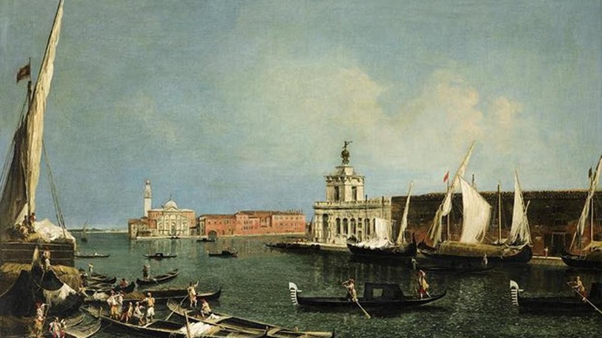 ’La Punta Della Dogana e San Giorgio Maggiore’ (1740), de Michele Marieschi, fue saqueada por los nazis a los Graf.
