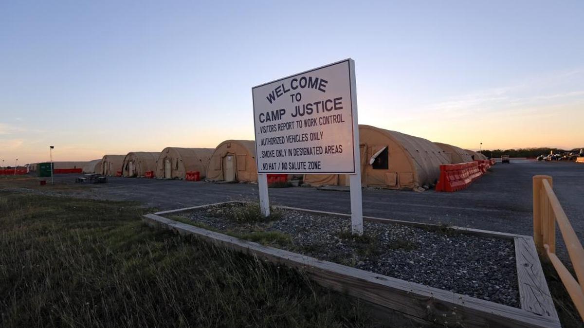 Camp Justice es el complejo judicial donde trabajan los equipos legales en los casos de los detenidos por terrorismo.