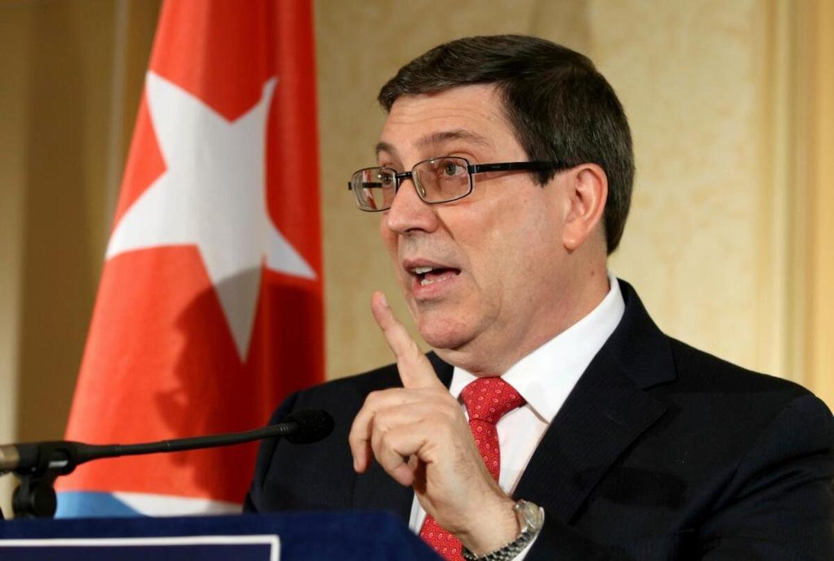 El actual canciller cubano Bruno Rodríguez es uno de los más presentables de la isla en años recientes.
