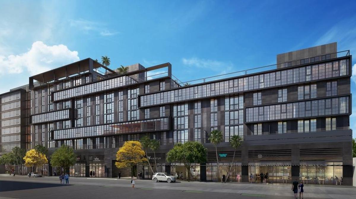 Proyecto arquitectónico Wynwood 25, un edificio de 289 apartamentos para alquiler en 252 NW 25 St. La construcción debe comenzar en julio.