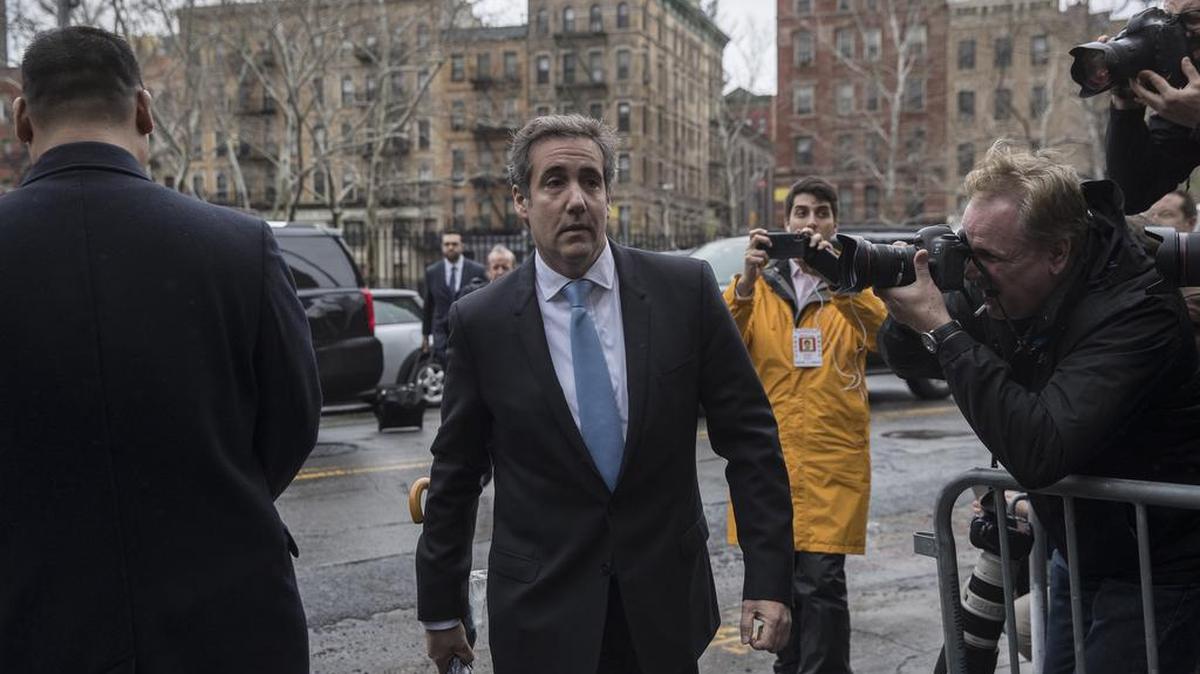Michael Cohen, ex abogado personal del presidente Donald Trump, llega al tribunal federal en Nueva York el pasado 16 de abril.