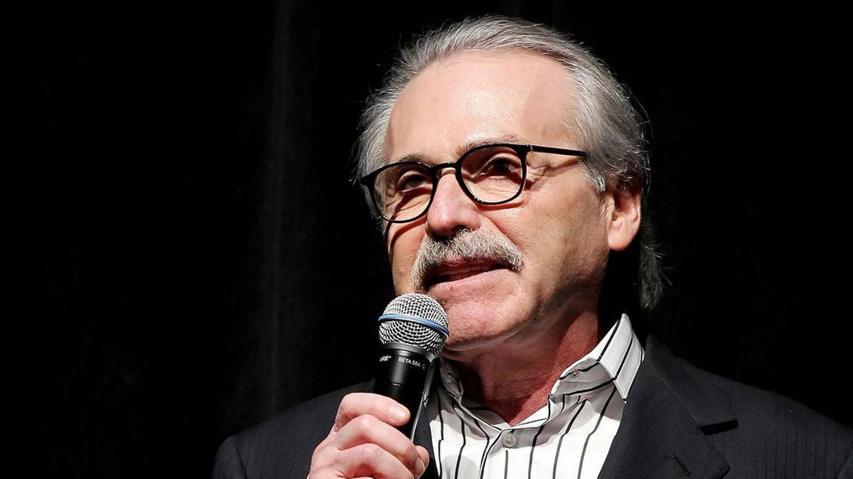 David Pecker es el dueño del “National Enquirer” y un amigo personal del presidente Donald Trump.