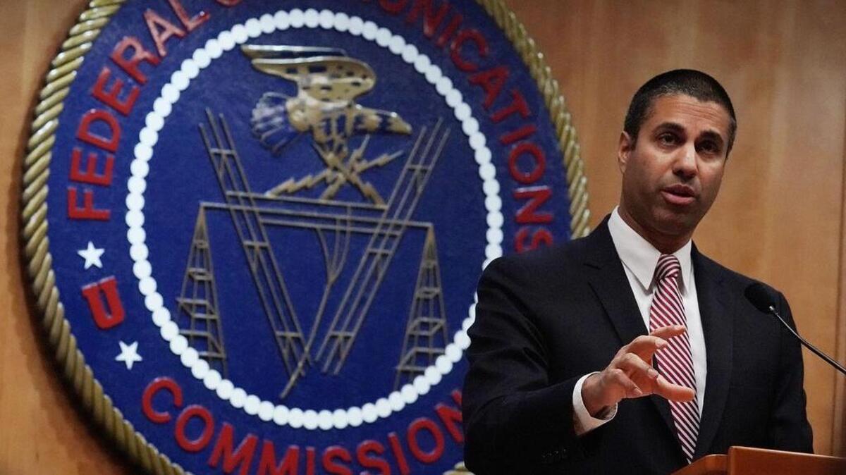 Ajit Pai, el presidente de la Comisión Federal de Comunicaciones (FCC), es uno de los principales promotores de la eliminación de la neutralidad del Internet.