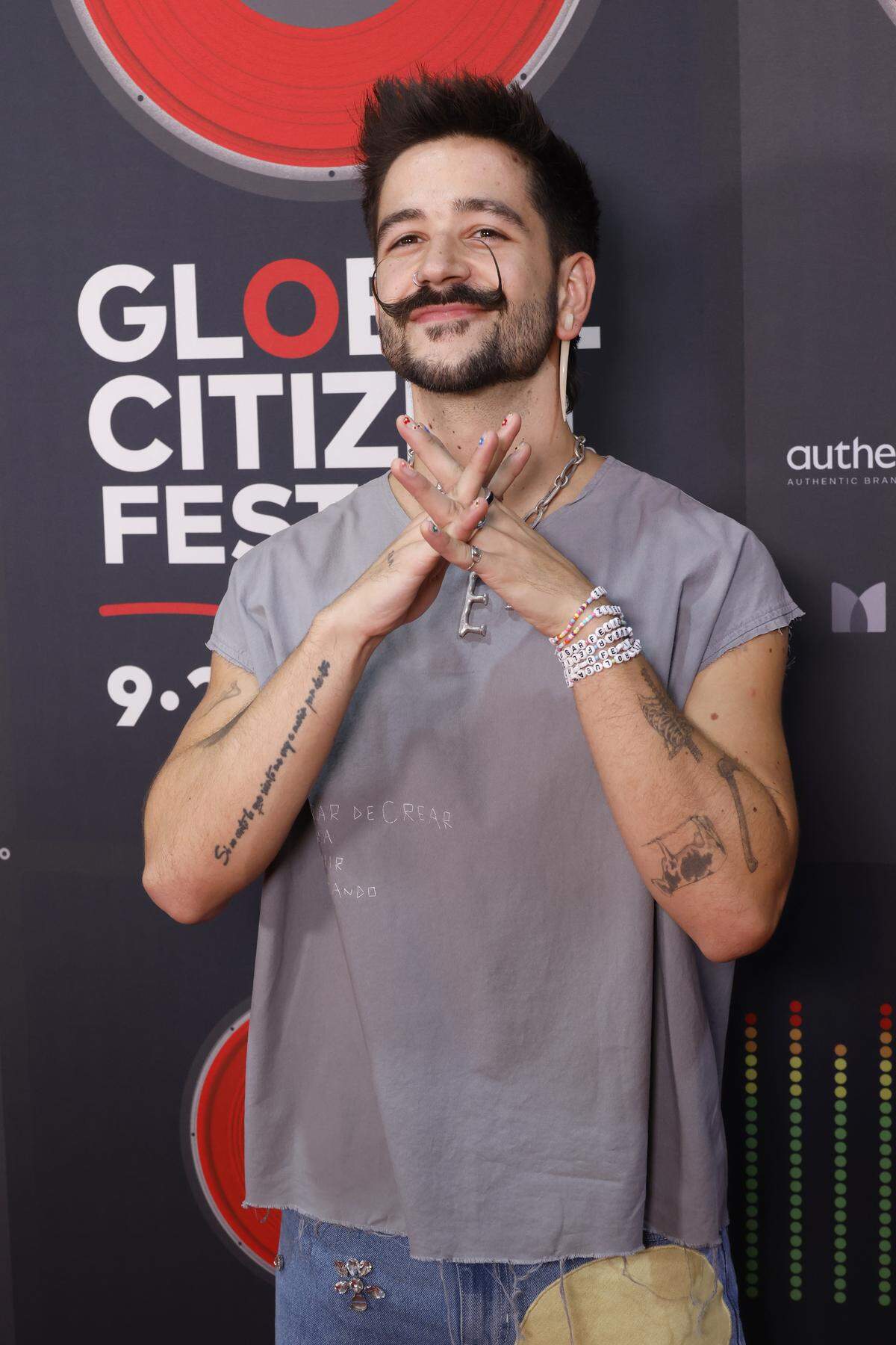 Camilo asiste al Festival Ciudadano Global 2025 en Central Park el 27 de septiembre de 2025 en la ciudad de Nueva York.