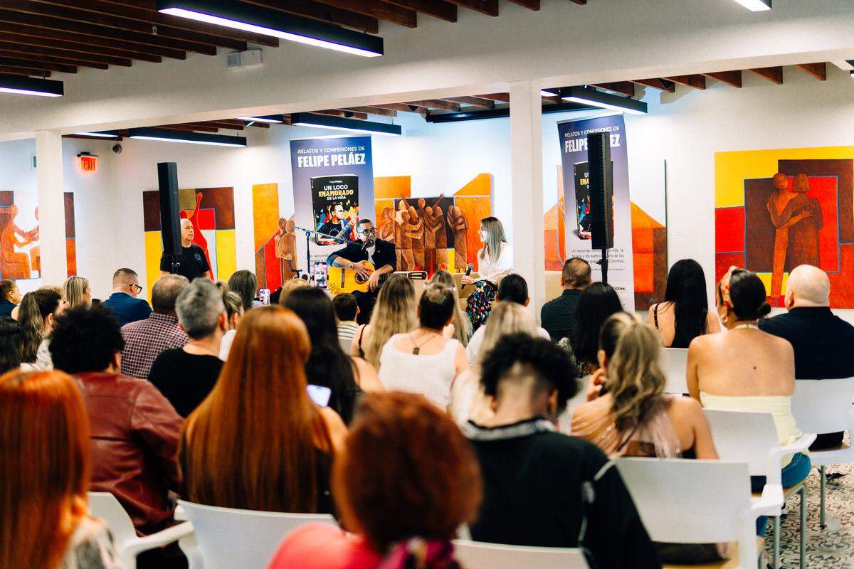 La cita fue una celebración íntima y cultural en la que el artista compartirá con la comunidad colombiana y latinoamericana radicada en el sur de la Florida.