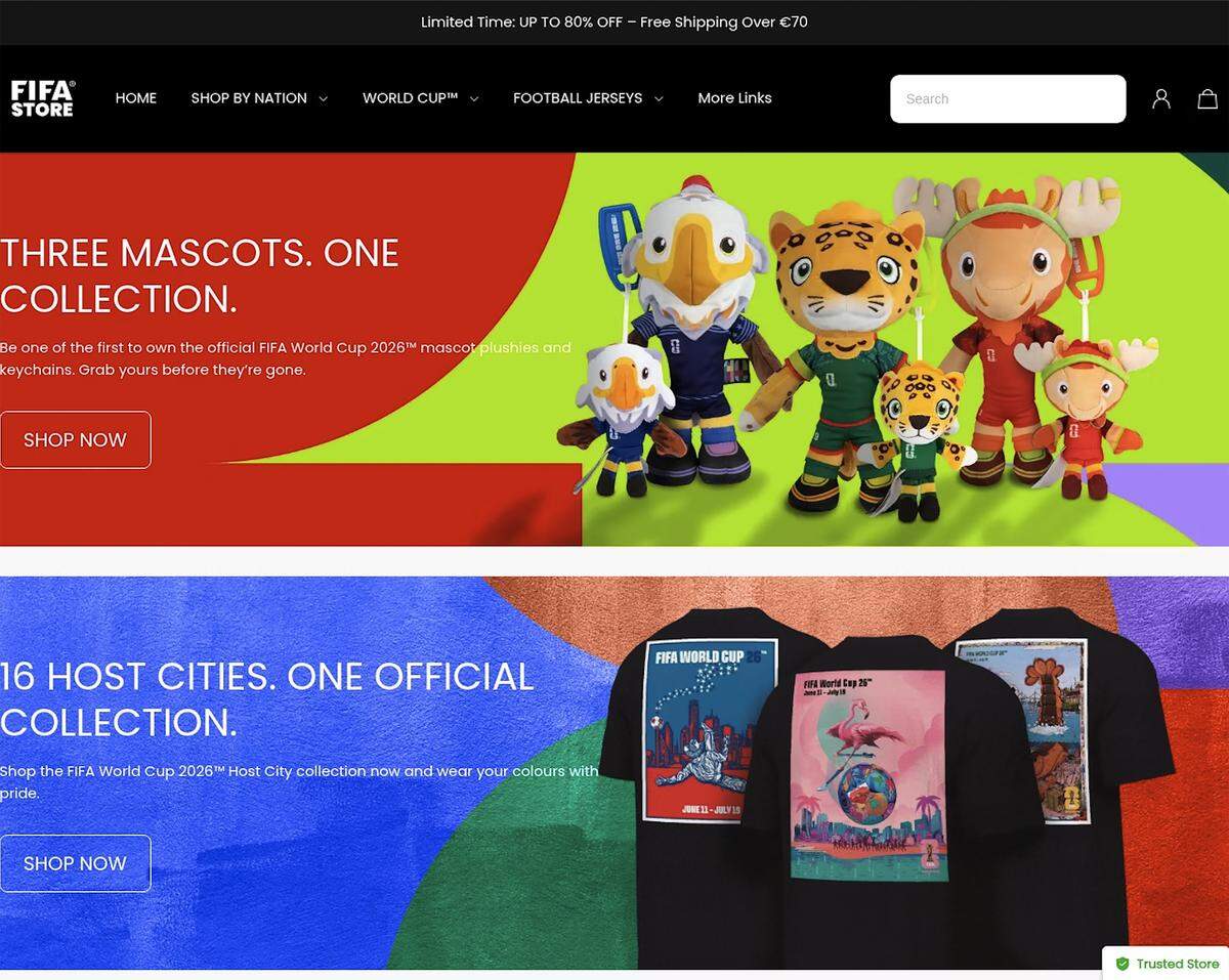Otro de los ciberfraudes detectados por los especialistas en ciberseguridad consisten en webs fraudulentas que promocionan productos del Mundial FIFA 2026, con descuentos llamativos. 