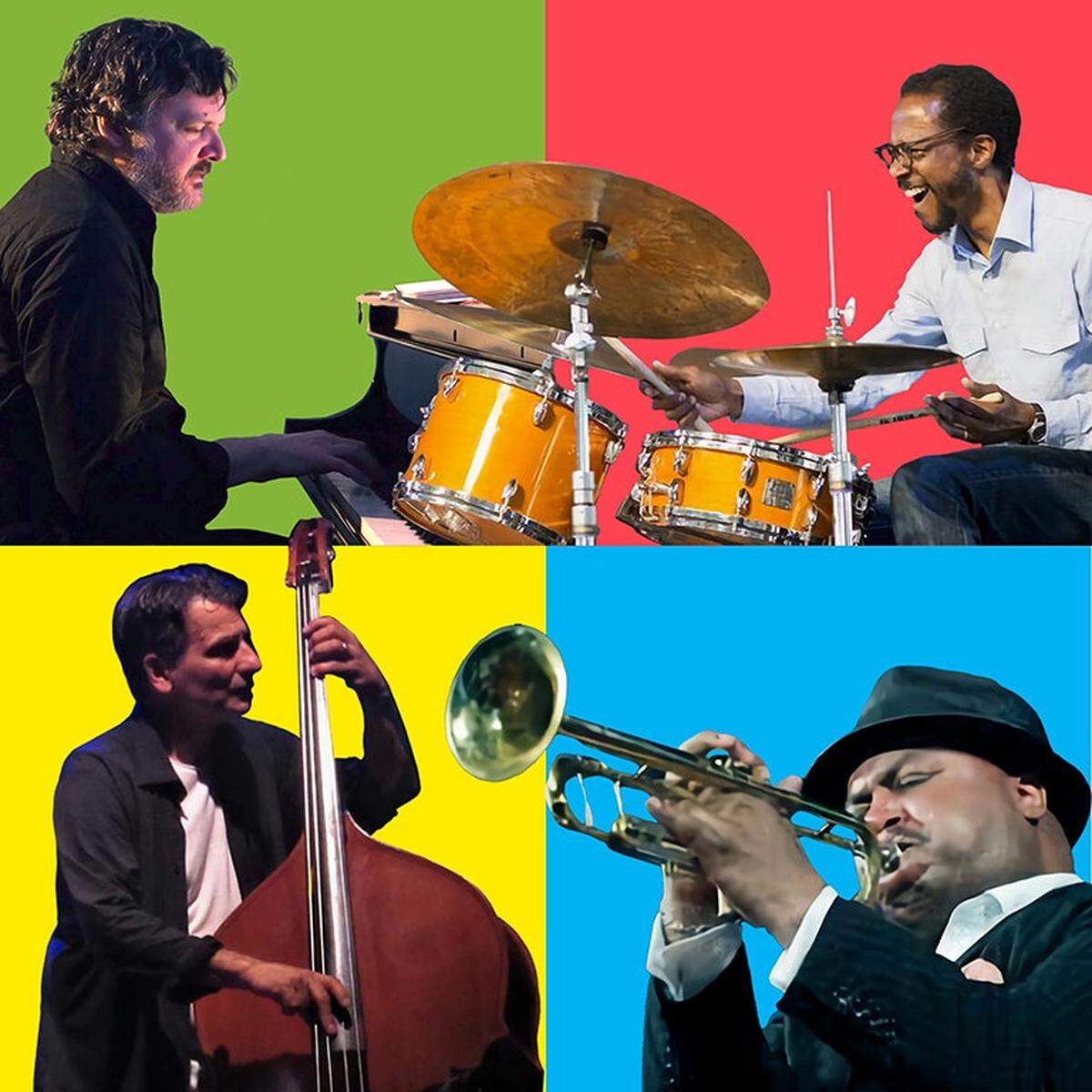 Jazz Starlight: Jon Cowherd, Brian Blade, John Patitucci y Nicholas Payton en Miami Beach Bandshell.