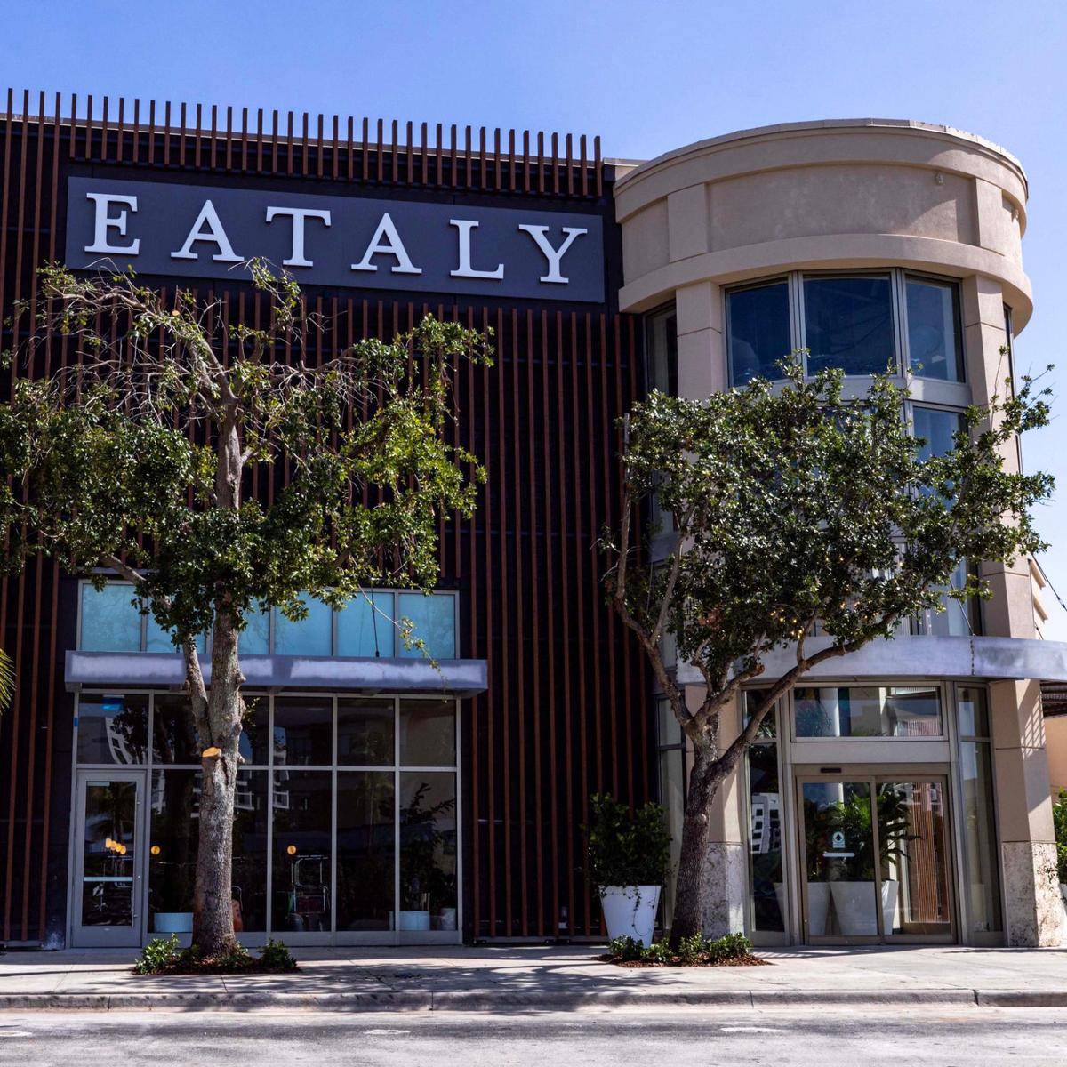 El exterior de Eataly en Aventura Mall.