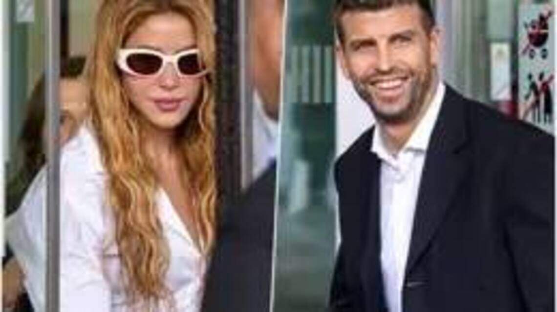 Así han salido Piqué y Shakira de los juzgados de Barcelona: la sonrisa del ex futbolista y la discreción de la cantante