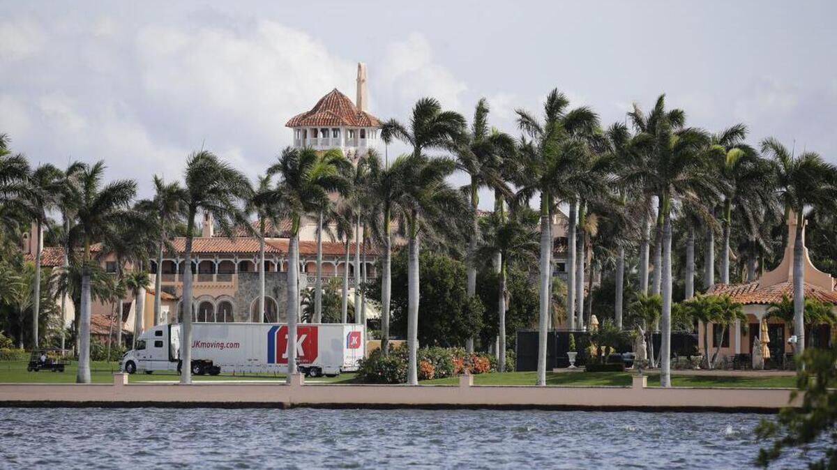 Mar-a-Lago en Palm Beach, Florida, el 18 de enero de 2021. AP