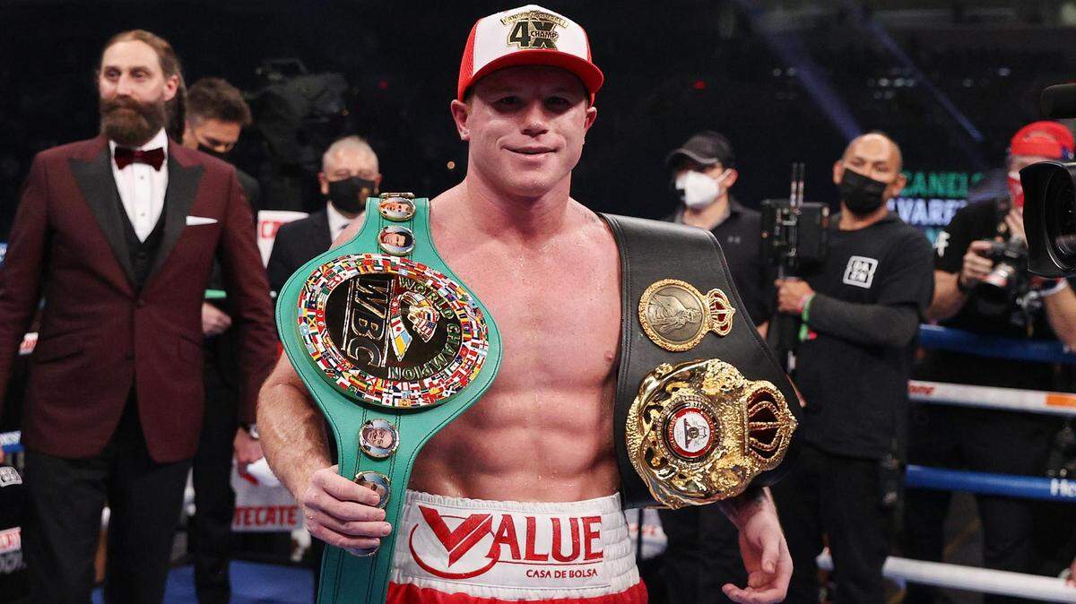 Canelo Alvarez.