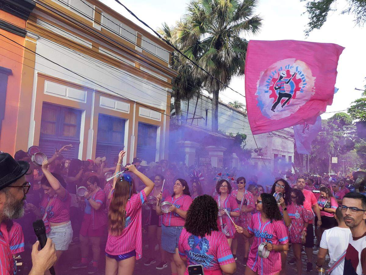 Escena del Carnaval de Olinda.